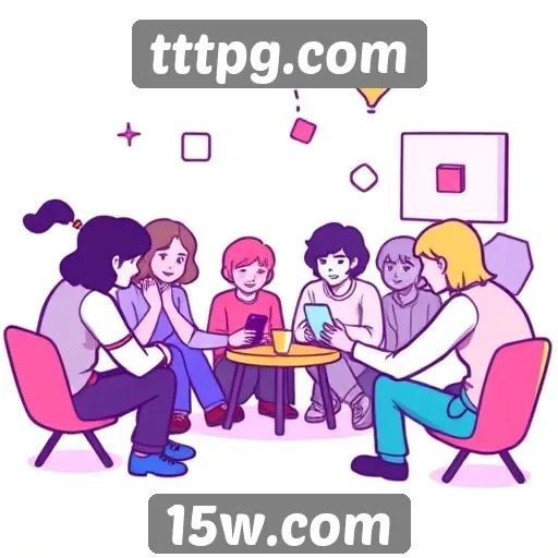 Exploração das funcionalidades de comunidade em tttpg.com